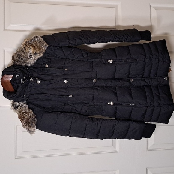 Laundry By Design Women's Winter Coat Faux Fur Size Small - Picture 2 of 14